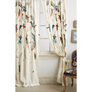 Anthropologie Nests & Nectar Curtain 50x108 1 PANEL NEW